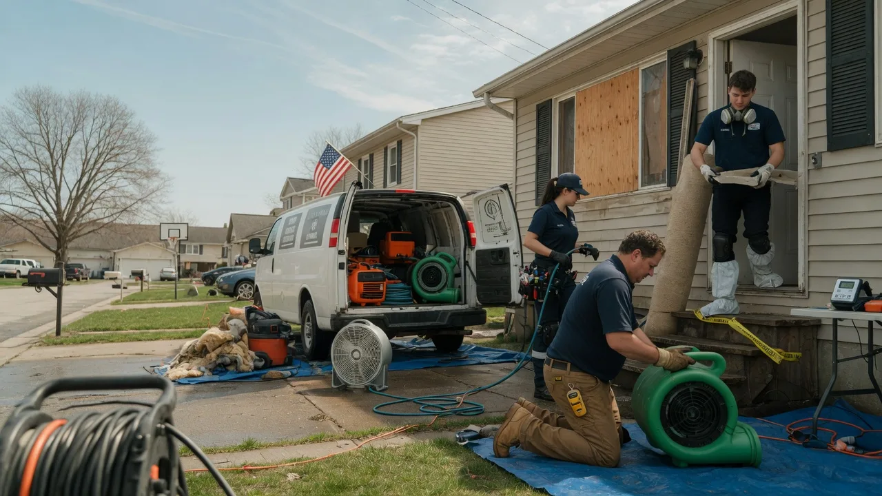 Water Damage Restoration in Lehigh, OK near me